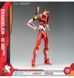 Neon Genesis Evangelion - Figurine Plastic Model Kit AMK Series Eva-02 20 cm