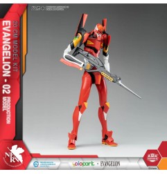 Neon Genesis Evangelion - Figurine Plastic Model Kit AMK Series Eva-02 20 cm