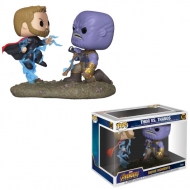 Marvel - Pack 2 Figurines POP! Thor & Thanos 9 cm
