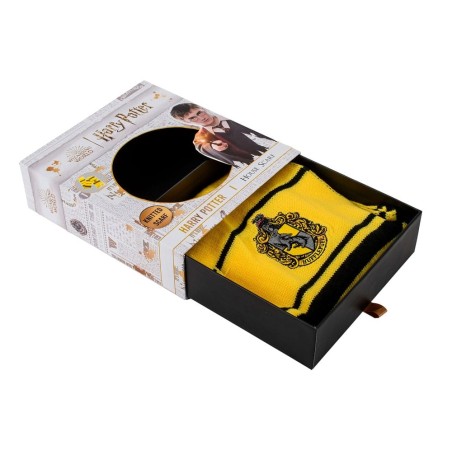 Harry Potter - Echarpe Poufsouffle Thin Stripes (Boxed) 160 cm