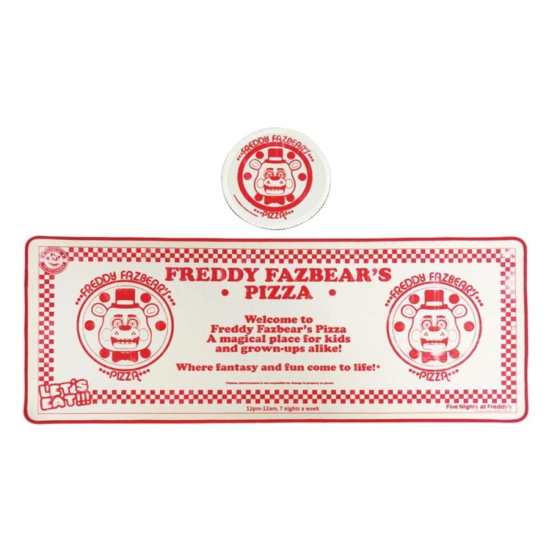 Five Nights at Freddy's - Set sous-mains revêtu & sous-verre
