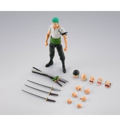 One Piece - Figurine S.H.Figuarts Roronoa Zoro Romance Dawn Ver. 15 cm