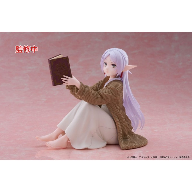 Frieren: Beyond Journey's End - Statuette PVC Desktop Cute Figure Frieren Roomwear Ver. 13 cm