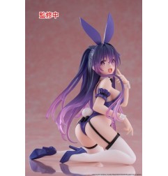 Date A Live - V statuette PVC Desktop Cute Figure Tohka Yatogami Bunny Ver. 13 cm