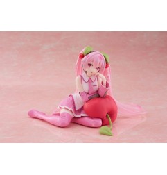 Hatsune Miku - Statuette PVC Desktop Cute Figure Sakura Miku Cherry Cushion Ver. 13 cm