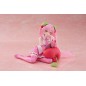 Hatsune Miku - Statuette PVC Desktop Cute Figure Sakura Miku Cherry Cushion Ver. 13 cm