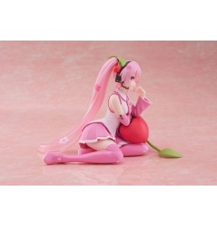 Hatsune Miku - Statuette PVC Desktop Cute Figure Sakura Miku Cherry Cushion Ver. 13 cm