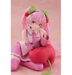 Hatsune Miku - Statuette PVC Desktop Cute Figure Sakura Miku Cherry Cushion Ver. 13 cm