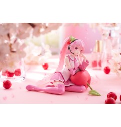 Hatsune Miku - Statuette PVC Desktop Cute Figure Sakura Miku Cherry Cushion Ver. 13 cm