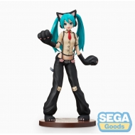 Hatsune Miku Project DIVA Arcade Future Tone - Statuette SPM Kitty Cat 23 cm