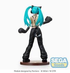 Hatsune Miku Project DIVA Arcade Future Tone - Statuette SPM  Kitty Cat 23 cm
