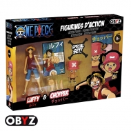 ONE PIECE - Pack de 2 figurines Luffy et Chopper