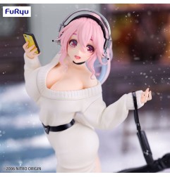 Super Sonico - Statuette PVC Trio-Try-iT Winter Memory Ver. 21 cm