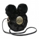 Disney - Sac à bandoulière peluche Black Collection Mickey