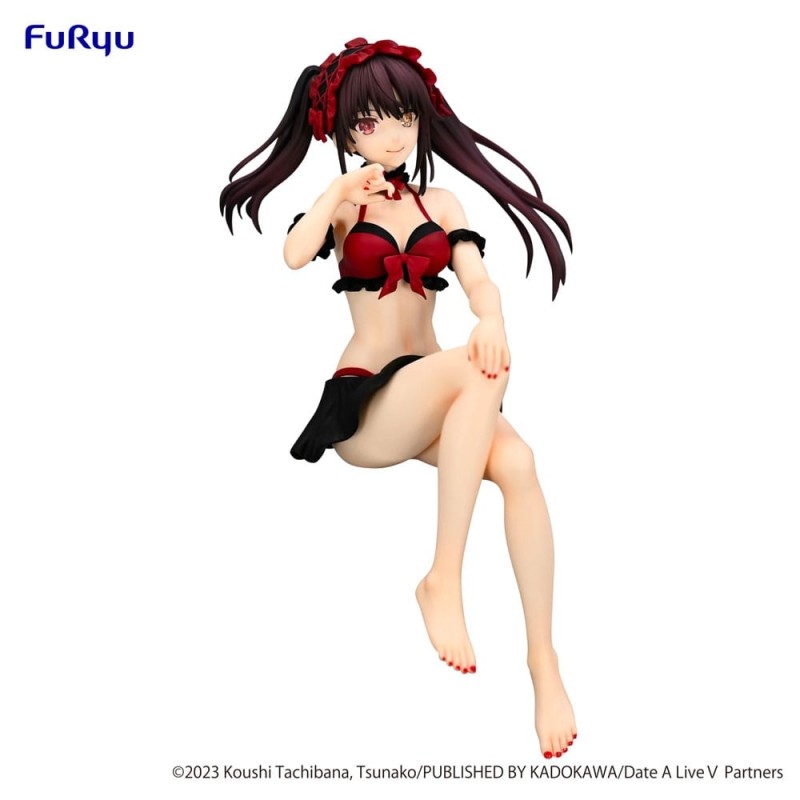 Date A Live - Statuette PVC Noodle Stopper Kurumi Tokisaki Swimsuit Ver. 15 cm