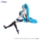 Hatsune Miku - Statuette Noodle Stopper Kuroboshi Kouhaku Ver. (re-run) 14 cm