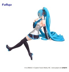 Hatsune Miku - Statuette PVC Noodle Stopper Kuroboshi Kouhaku Ver. (re-run) 14 cm