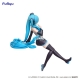 Hatsune Miku - Statuette Noodle Stopper Kuroboshi Kouhaku Ver. (re-run) 14 cm