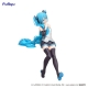 Hatsune Miku - Statuette Noodle Stopper Kuroboshi Kouhaku Ver. (re-run) 14 cm