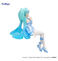 Hatsune Miku - Statuette Noodle Stopper Flower Fairy Nemophila Pail Blue Color Ver. 15 cm