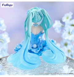 Hatsune Miku - Statuette Noodle Stopper Flower Fairy Nemophila Pail Blue Color Ver. 15 cm