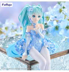 Hatsune Miku - Statuette Noodle Stopper Flower Fairy Nemophila Pail Blue Color Ver. 15 cm