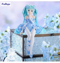 Hatsune Miku - Statuette Noodle Stopper Flower Fairy Nemophila Pail Blue Color Ver. 15 cm