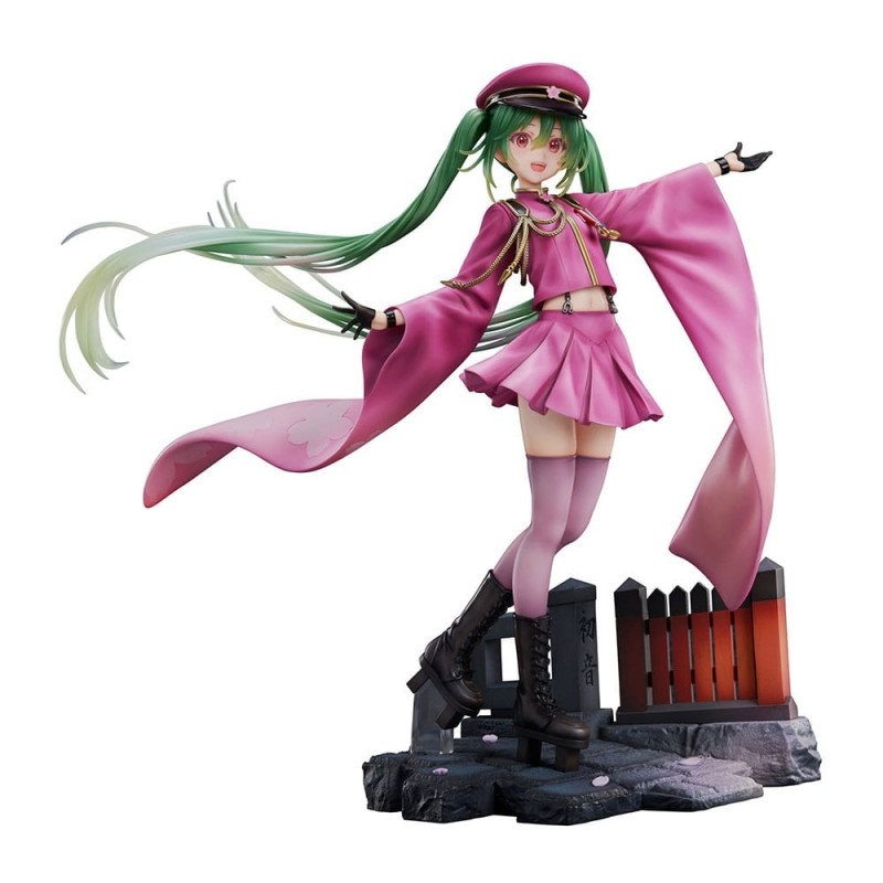 Hatsune Miku - Statuette PVC 1/7 Senbonzakura 10th Anniversary Ver. 24 cm