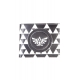 The Legend of Zelda - Porte-monnaie Triforce Black & White