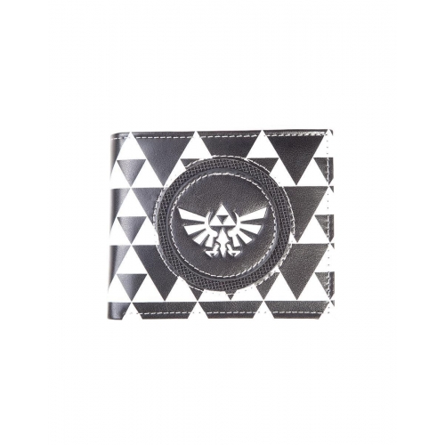 The Legend of Zelda - Porte-monnaie Triforce Black & White
