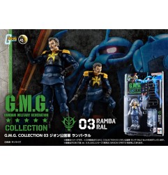 Gundam - Mobile Suit  figurine G.M.G. Collection 03 Principality of Zeon Ramba Ral 10 cm
