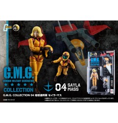 Gundam - Mobile Suit  figurine G.M.G. Collection 04 Earth Federation Sayla Mass 10 cm