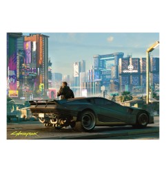 Cyberpunk 2077 - Puzzle Gaming Mercenary on the Rise (1000 pièces)