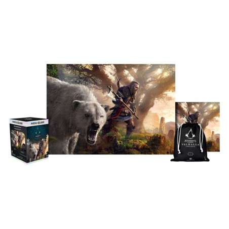 Assassin's Creed - Valhalla puzzle Premium Eivor & Polar Bear (1000 pièces)