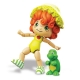 Charlotte aux fraises - Figurine Simply Apple Dumplin' & Tea Time Trutle