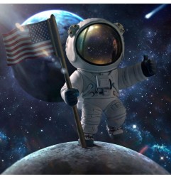 NASA - Nasa figurine Mini Co. PVC Apollo 11 Astronaut 23 cm