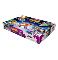 Crash Bandicoot - 4 puzzle Kids It's About Time (160 pièces)