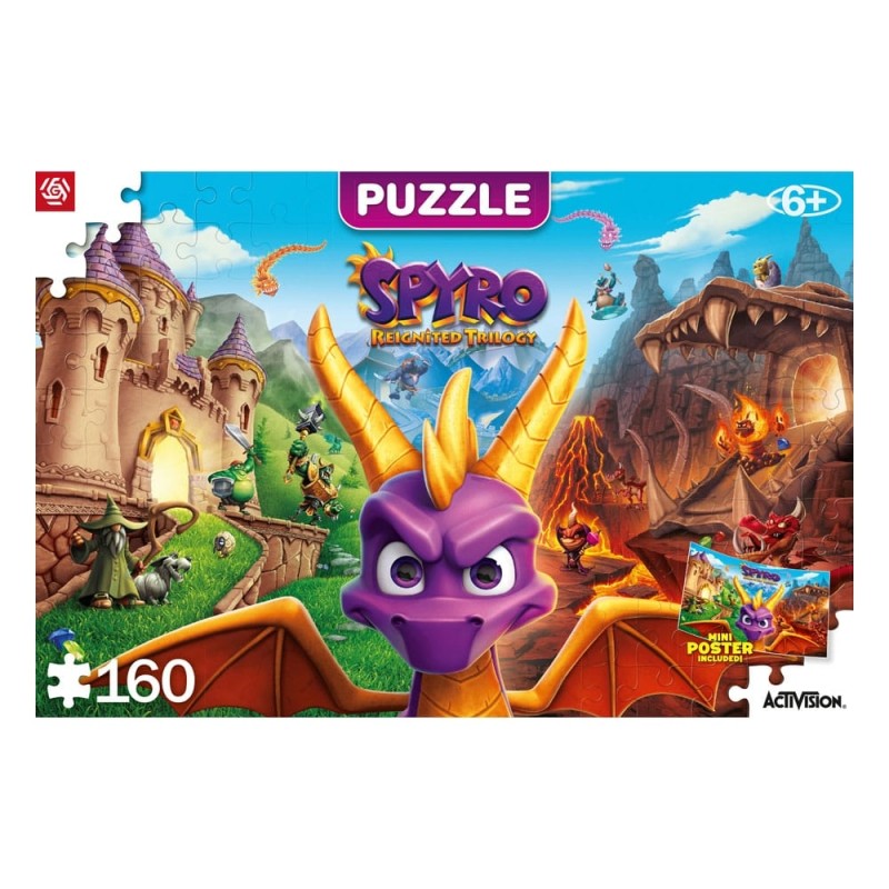 Spyro the Dragon - Spyro Reignited Trilogy puzzle Kids (160 pièces)