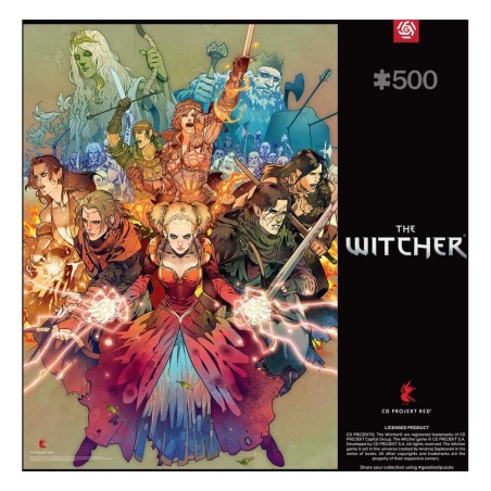 The Witcher - Puzzle Gaming Scoia'tael (500 pièces)
