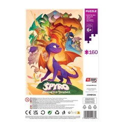 Spyro Reignited Trilogy - Puzzle Kids Heroes (160 pièces)