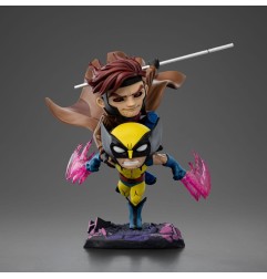 Marvel - X-Men 97 figurine Mini Co. PVC Gambit and Wolverine 23 cm