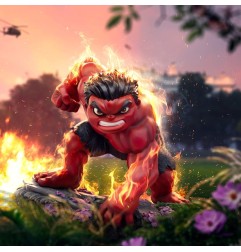 Captain America 4 - Figurine Mini Co. Red Hulk 16 cm