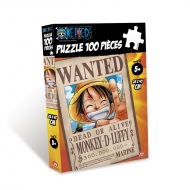 ONE PIECE - puzzle - 100 pcs WANTED Luffy