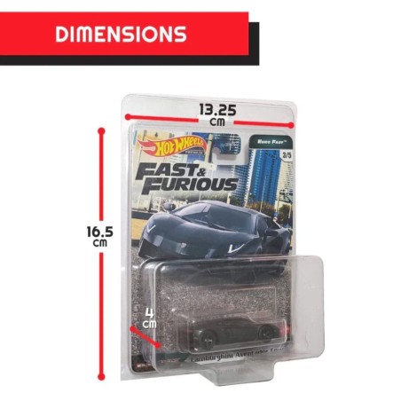 Hot Wheels - Pack 19 protections pour blisters Hot Wheels (Premium Car)