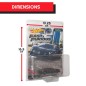 Hot Wheels - Pack 19 protection pour blisters (Premium Car)