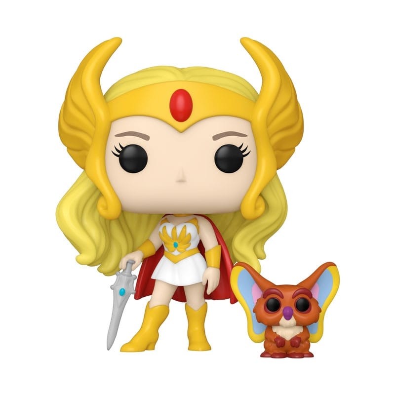 Les Maîtres de l'Univers - Les Maîtres de l'univers POP! & Buddy Vinyl figurine She-Ra w/Kowl 9 cm