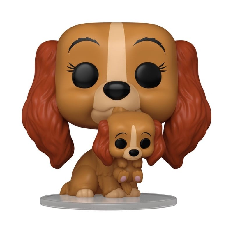 La Belle et le Clochard - POP! Disney Vinyl figurine Lady w/puppy 9 cm