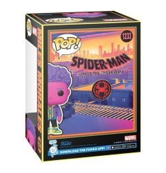 Spider-Man - : Across the Spider-Verse POP! Marvel Vinyl figurine Miles Morales(BLKLT) Exclusive Edition 9 cm