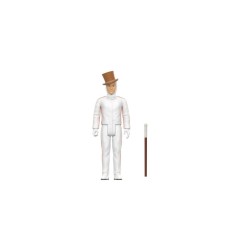 Charlie et la Chocolaterie (1971) - Figurine ReAction Willy Wonka (White Suit) 10 cm