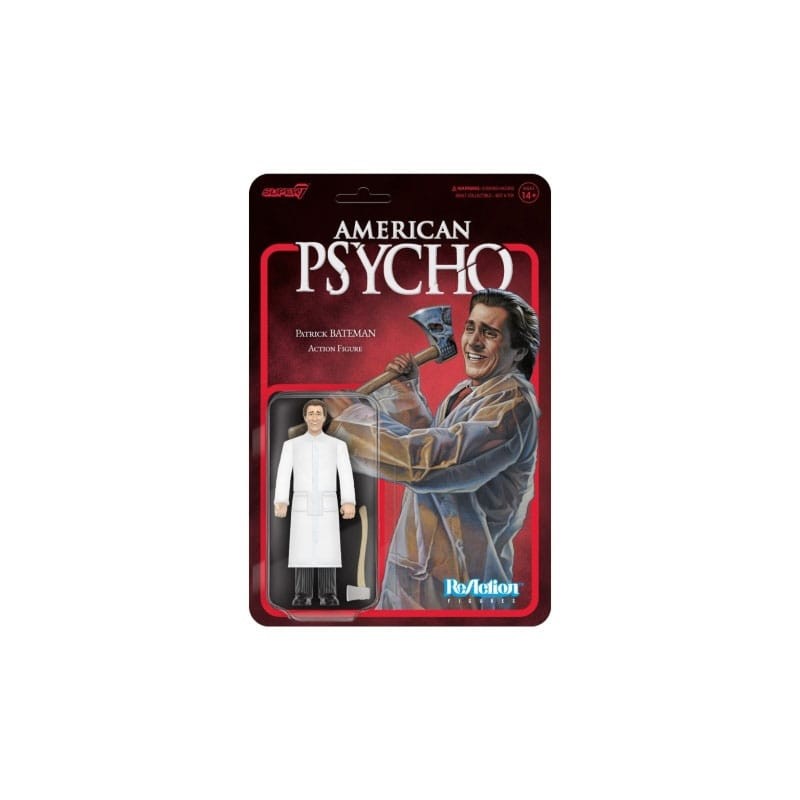 American Psycho - (2000) figurine ReAction Wave 01 Patrick Bateman (Raincoat) 10 cm